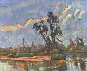 Paul Cezanne Ufer der Oise oil